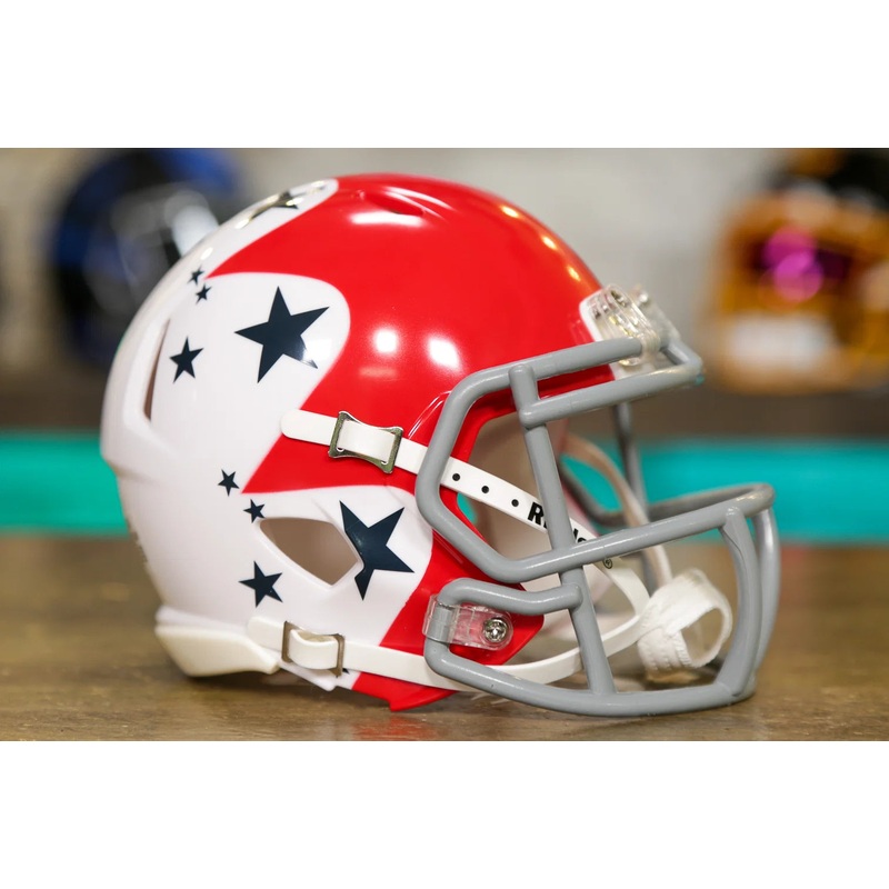 Air Force Falcons Riddell Speed Mini Helmet – Red, White & Blue w/ Stars
