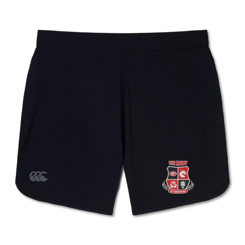 Rye High School 10 Year Elite Woven Short by Canterbury XS Black