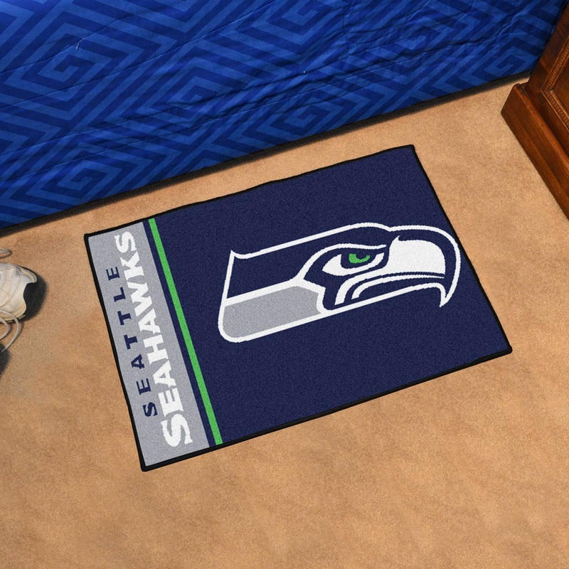 Fanmats Seattle Seahawks Starter Mat Accent Rug Uniform Style – 19″ x 30″