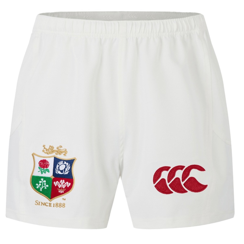British & Irish Lions 2025 Replica Match Short by Canterbury 30 White