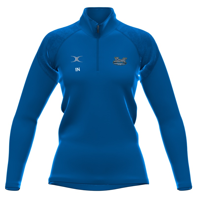 Hastings & Bexhill RFC Women’s Royal GTS 1/4 Zip Fleece W 6