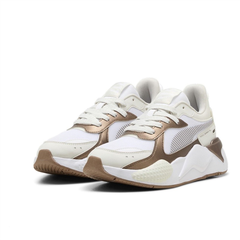 Puma X Glow Up Low Top Sneakers 4 (37) White/Metallic