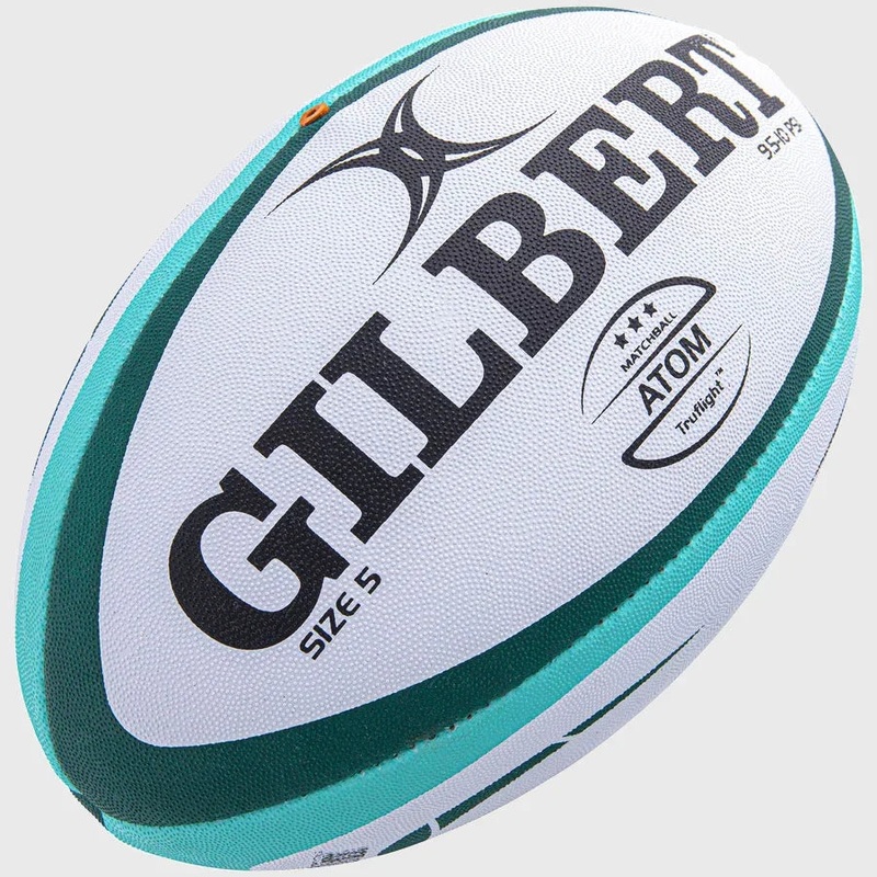 Gilbert Atom Match Ball Green Size 5