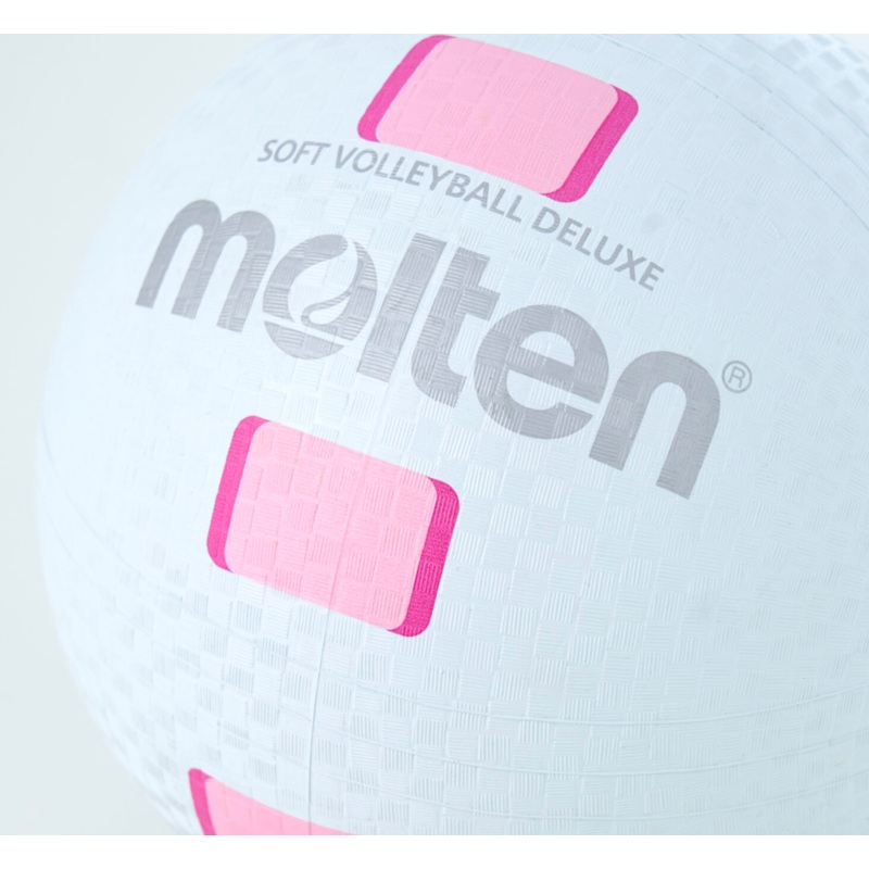 SOFT VOLLEYBALL 2025- Playground Ball Molten S2Y White Pink