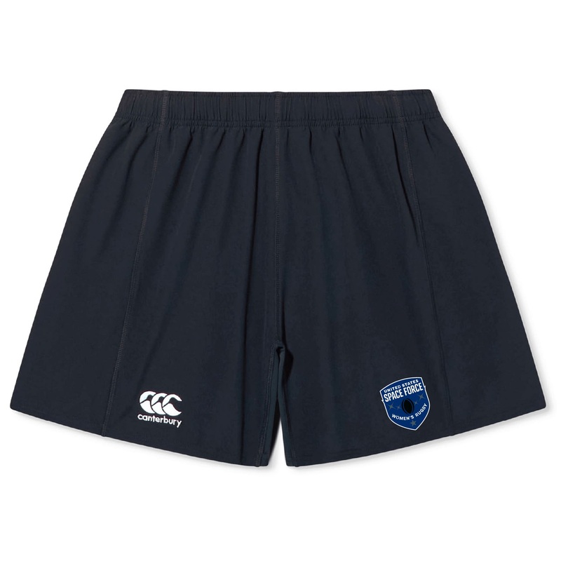 US Space Force Women’s Rugby Yokohama Short by Canterbury XS Black