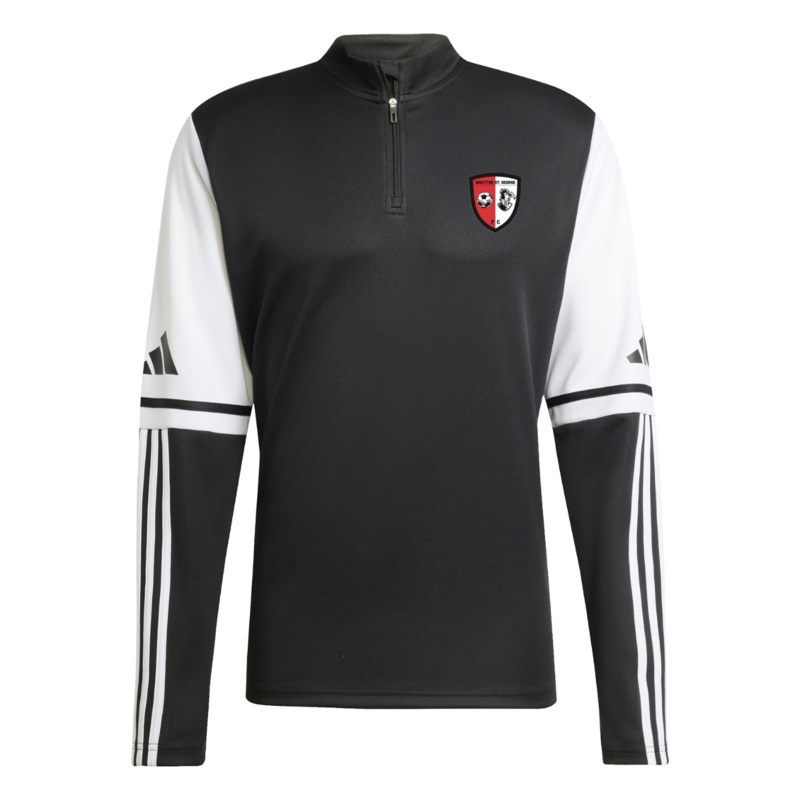WSG Squadra 25 1/4 Zip Training Top Black-White 5-6 Years