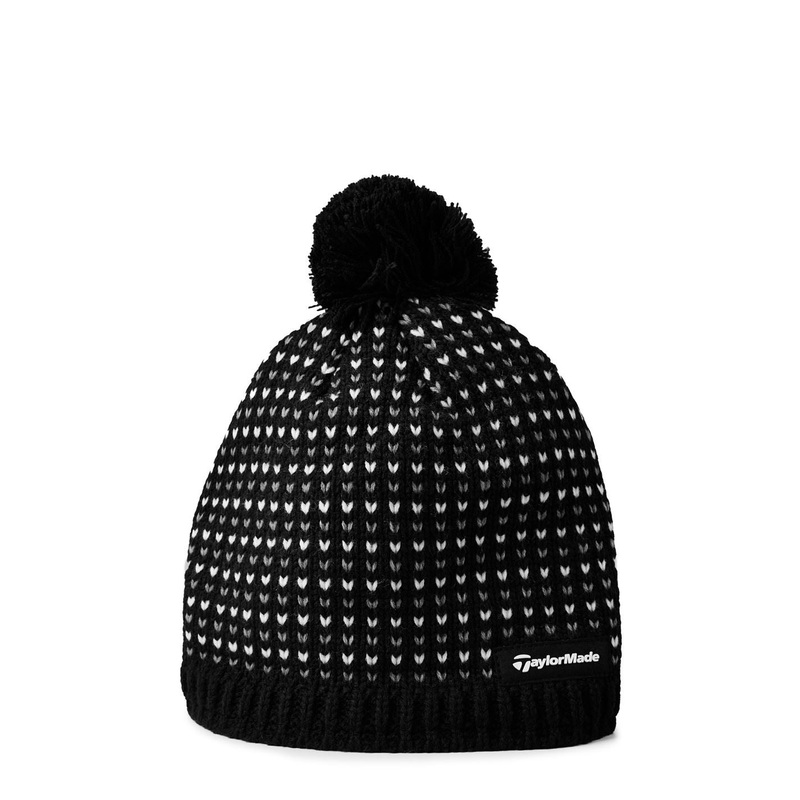 TaylorMade Womens Beanie Ladies Black
