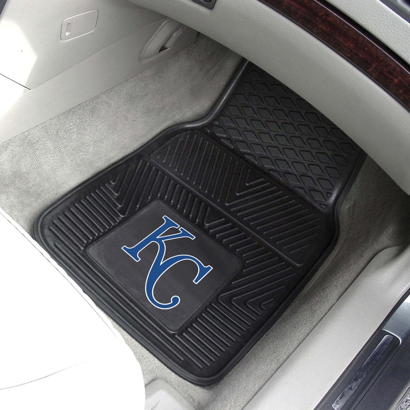 Fanmats Kansas City Royals Heavy Duty Car Mat Set – 2 Pieces