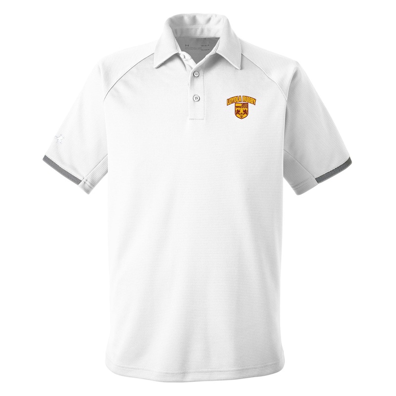 Loyola Rugby Rival Polo White Small