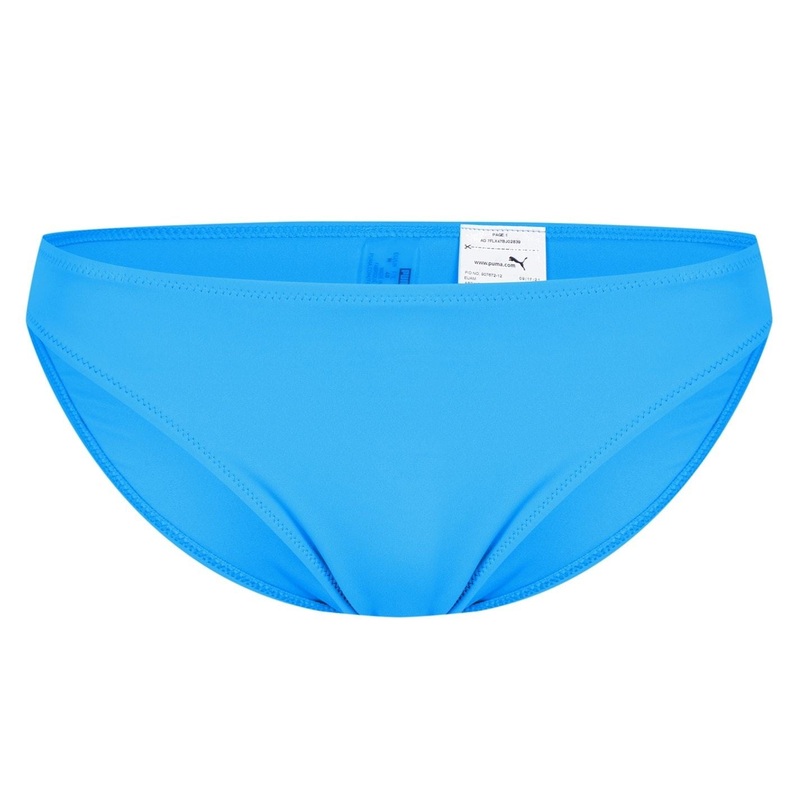 Puma Womens Classic Bikini Bottoms 8 (XS) Energy Blue