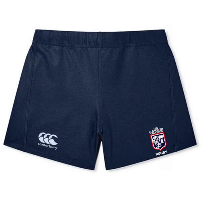 The Claremont Colleges Women’s Elite Woven Short by Canterbury 8 Navy
