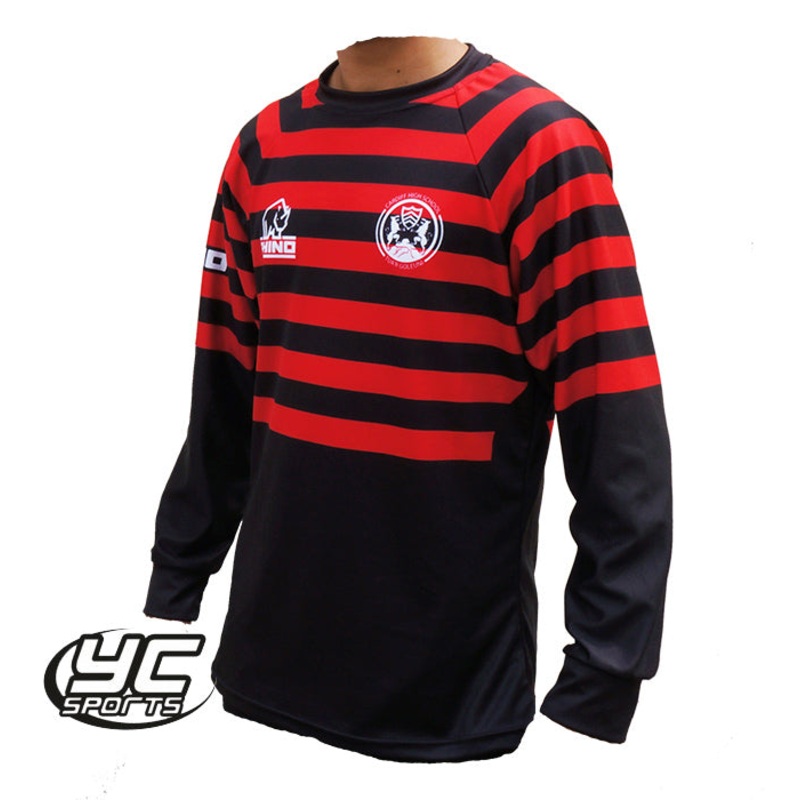 Cardiff High School Jersey Sublimated JS 9/10 BLACK/RED