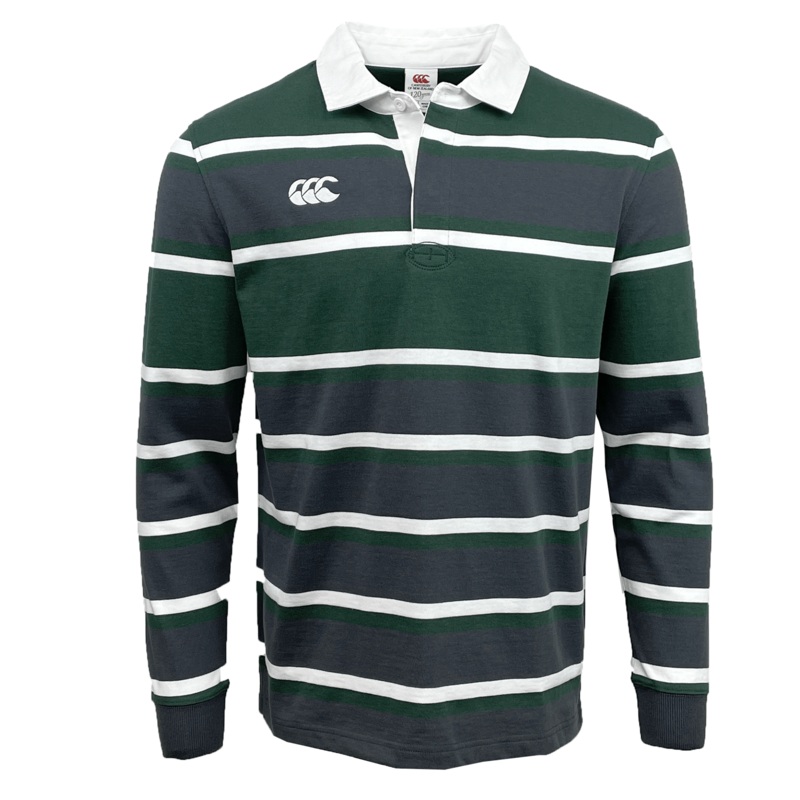 Canterbury CCC Engineered Stripe Long Sleeve Rugger S Grey