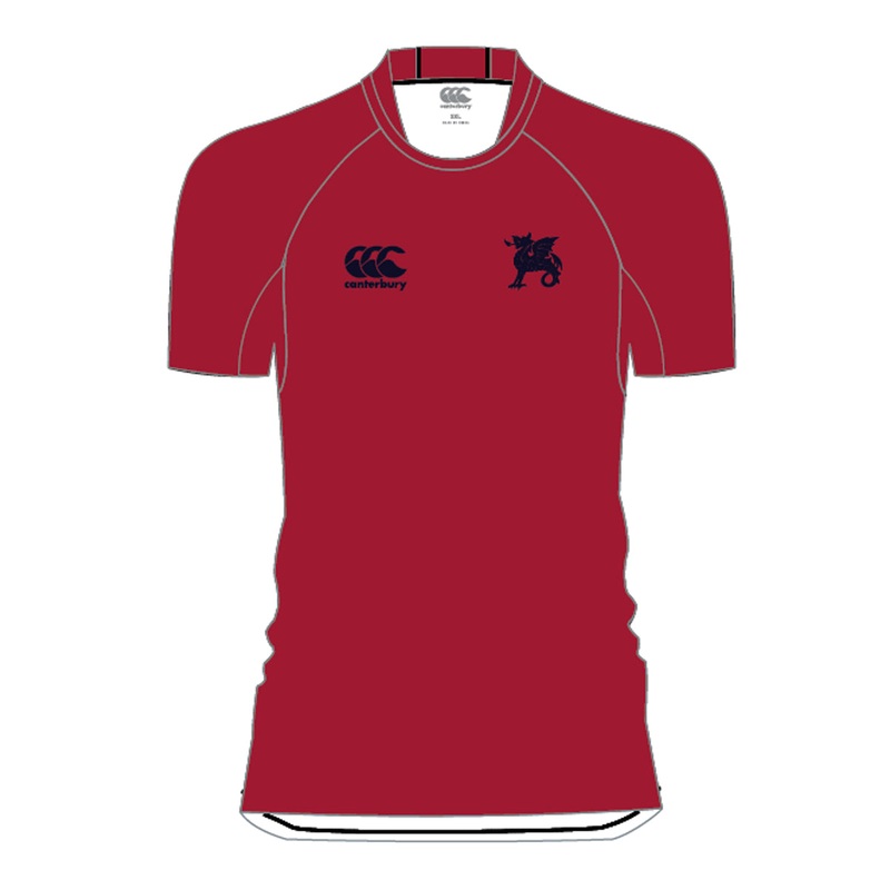 Wesley College Girls Rugby Jersey 6 RED